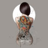 Poster Premium La femme tatouée – 50x50cm