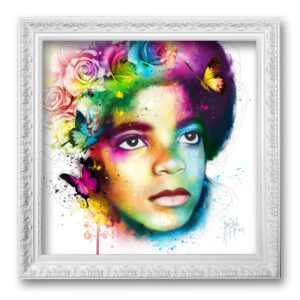 MJ5 - Michael jackson toile oeuvre peinture artiste officiel
