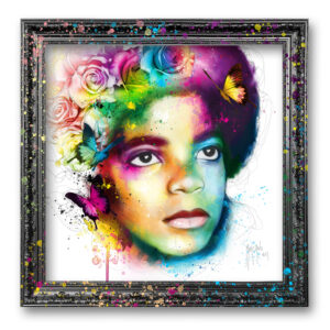 MJ5 - Michael jackson toile oeuvre peinture artiste officiel