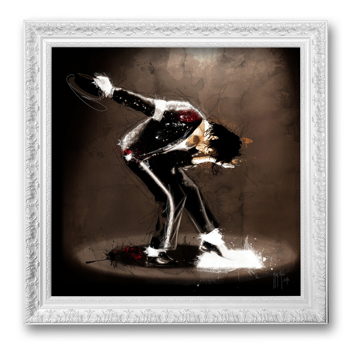 Billie Jean Michael Jackson – Toile encadrée Prestige