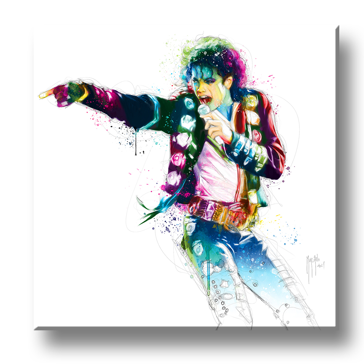 MJ LIVE – ALU DIBOND