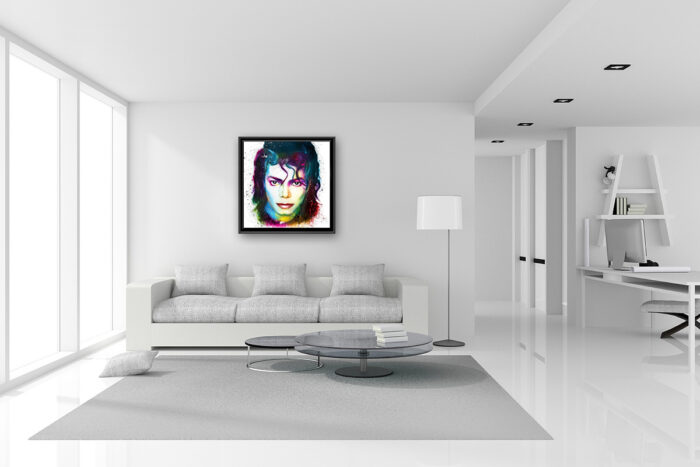 MJ SCREAM michael jackson toilr de peinture officielle artiste peintre france