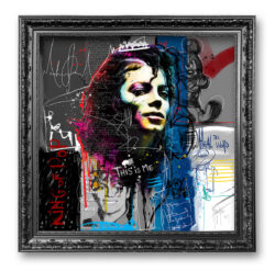 This is me Michael Jackon toile peinture oeuvre officielle artiste france