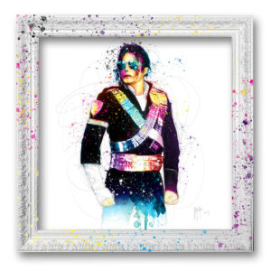 MJ HISTORY peinture michael jackson toile new pop culture officiel