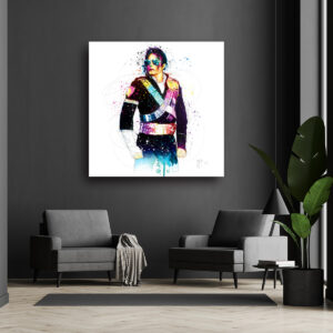 MJ HISTORY peinture michael jackson toile new pop culture officiel