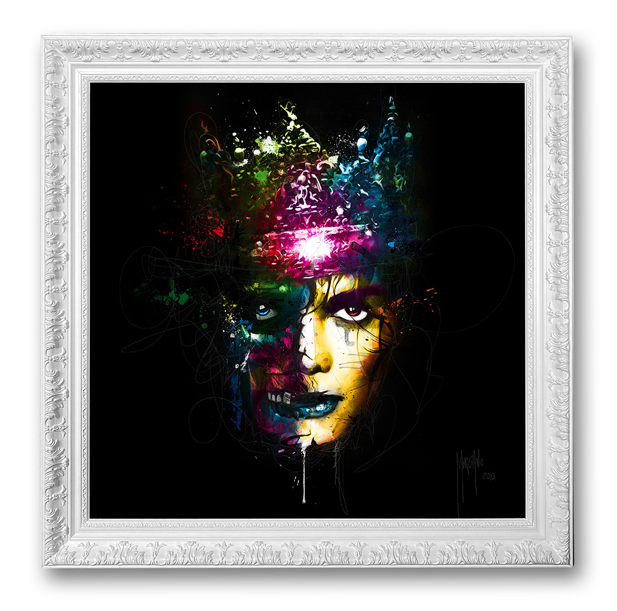 MJ KING OF POP – Toile encadrée Prestige