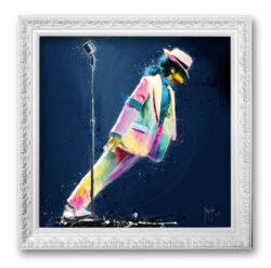 smooth criminal michael jackson toile peinture artiste oeuvre officielle