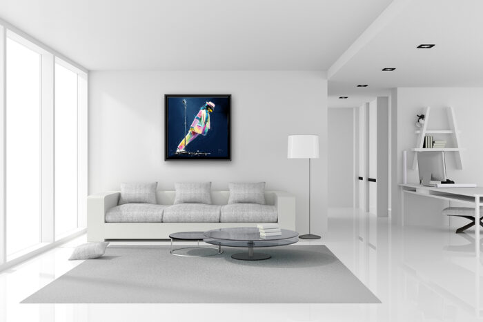 smooth criminal michael jackson toile peinture artiste oeuvre officielle