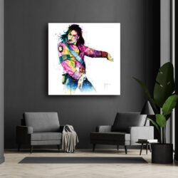 MICHAEL jackson bad tour toile officielle artiste peintre peinture oeuvre