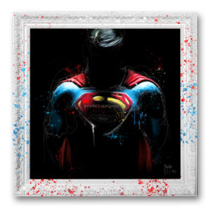 Man of steel poster marvel toile peinture oeuvre art montpellier