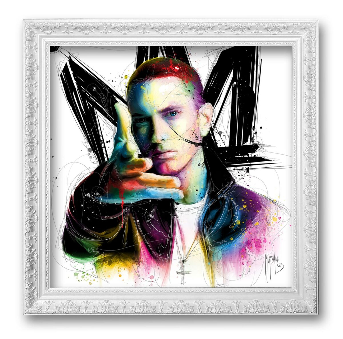 Eminem – Toile encadrée Prestige
