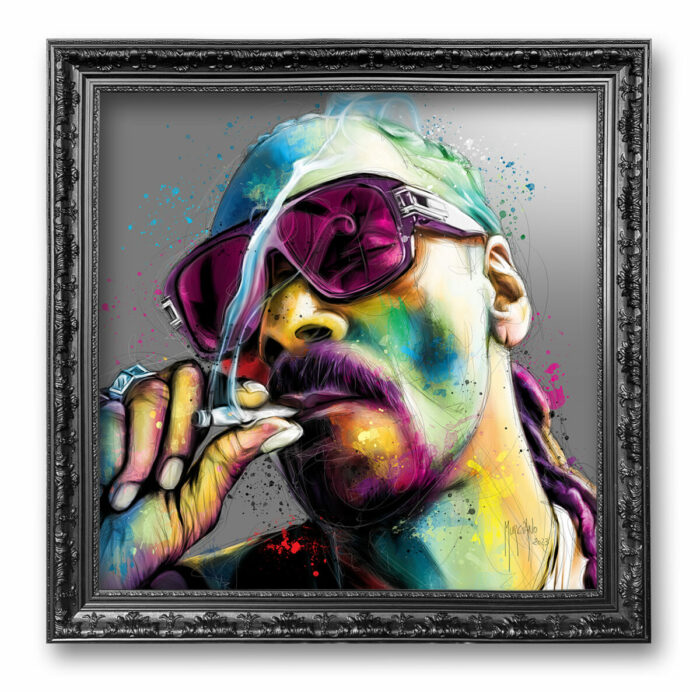 Snoop-Dogg-toile-rap-us-peinture-oeuvre-tableau