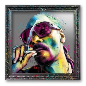Snoop-Dogg-toile-rap-us-peinture-oeuvre-tableau
