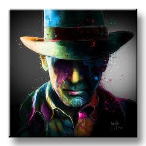 indiana jones - tableau toile peinture oeuvre