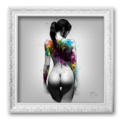 Skin Colors - Tableau peinture réalisé avec IA - Intelligence artificielle