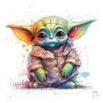 Baby maitre yoda grogu
