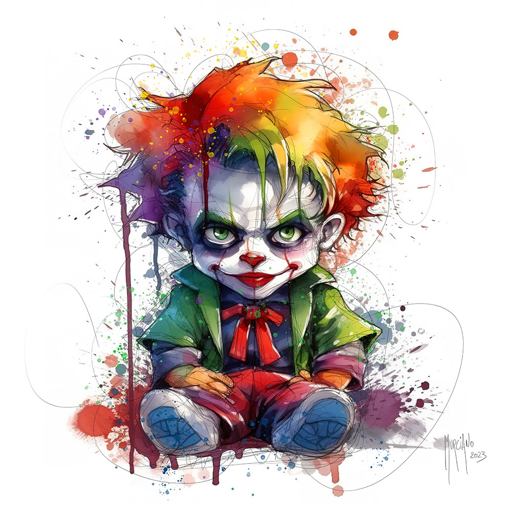Poster – Super Baby Joker- 30x30cm
