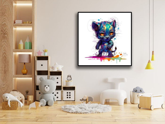 Poster Baby Black Panther
