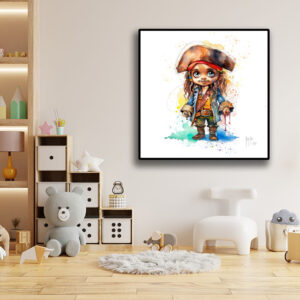 baby jack sparrow cadre poster