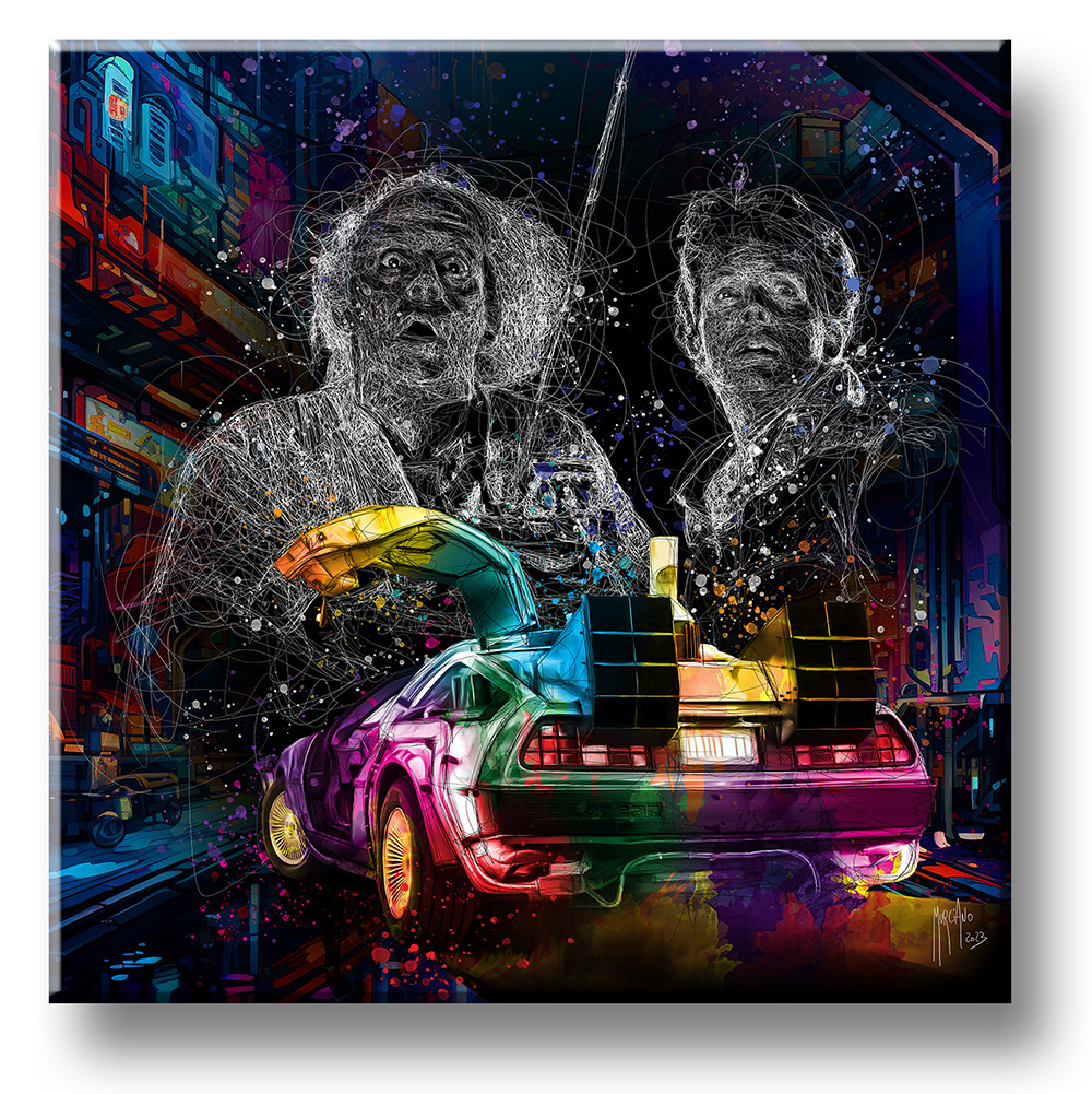 Back to the Future – Collector One 120x120cm