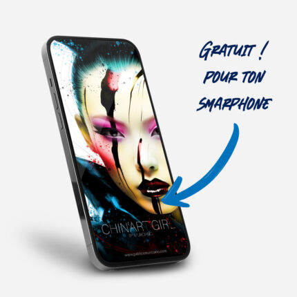 Wallpaper Chin'Art girl
