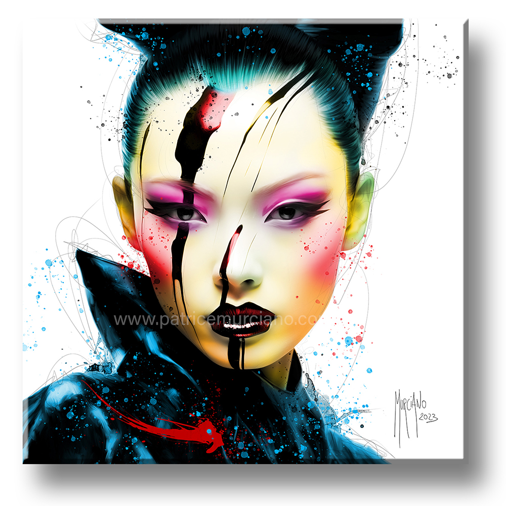 Chin’ART girl – Collector One 120x120cm