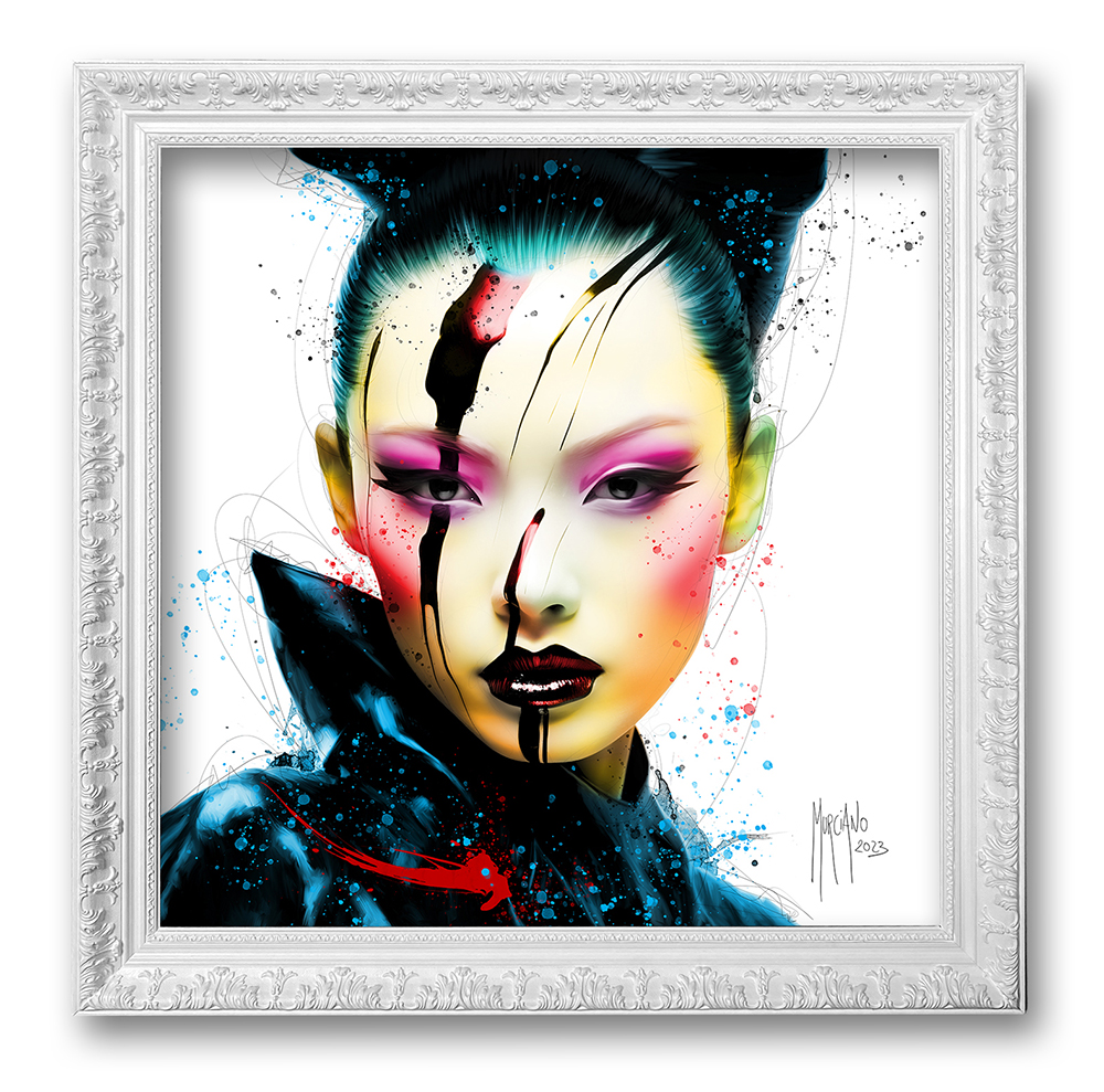 Tableau toile peinture Chin’ART girl
