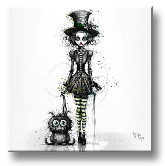 Miss Peregrine tim burton toile peinture tableau