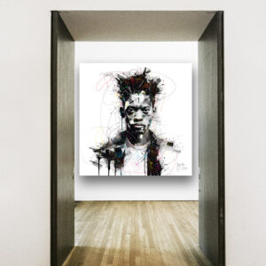 Basquiat toile peinture artiste peintre