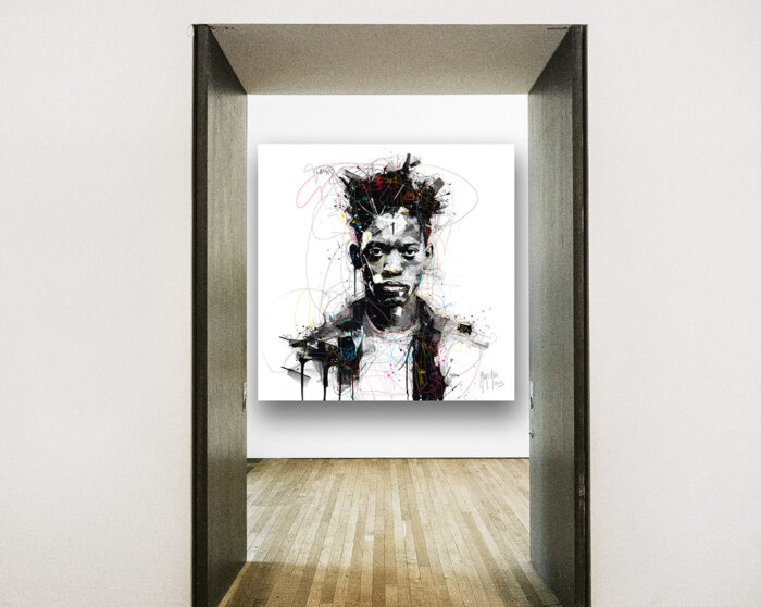 Basquiat toile peinture artiste peintre