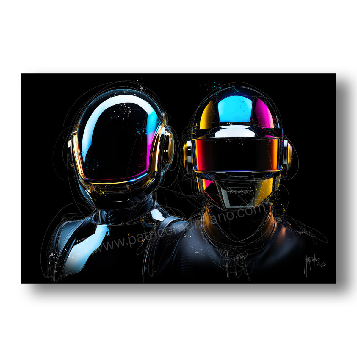 The Daft Punk – Collector 8 – 120x180cm