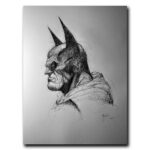 Batman - 50x65cm - Dessin original