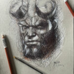 Dessin oeuvre originale de Patrice MURCIANO