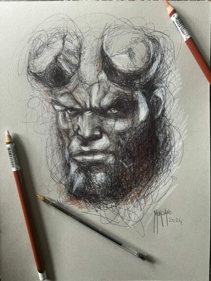 Dessin oeuvre originale de Patrice MURCIANO