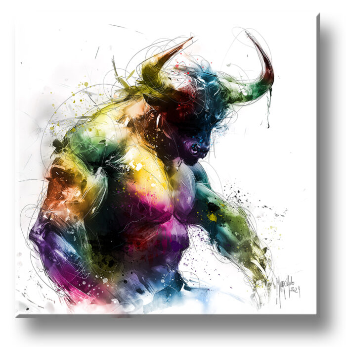 Le Minotaure peinture toile tableau