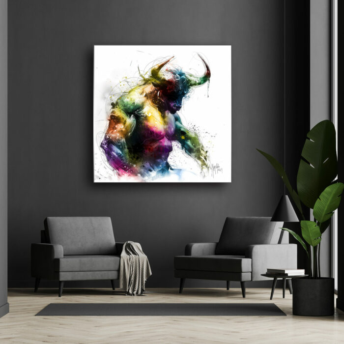 Le Minotaure peinture toile tableau