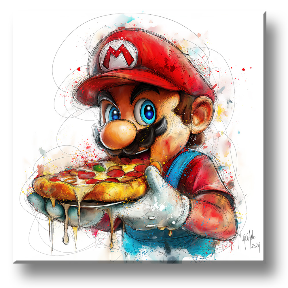 Mario Pizza – Vernis 3D