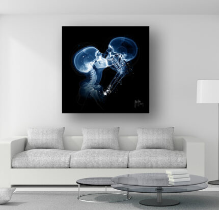 All you need is love tableau toile peinture oeuvre d’art