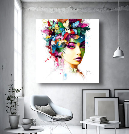 modern futuristic white interior design