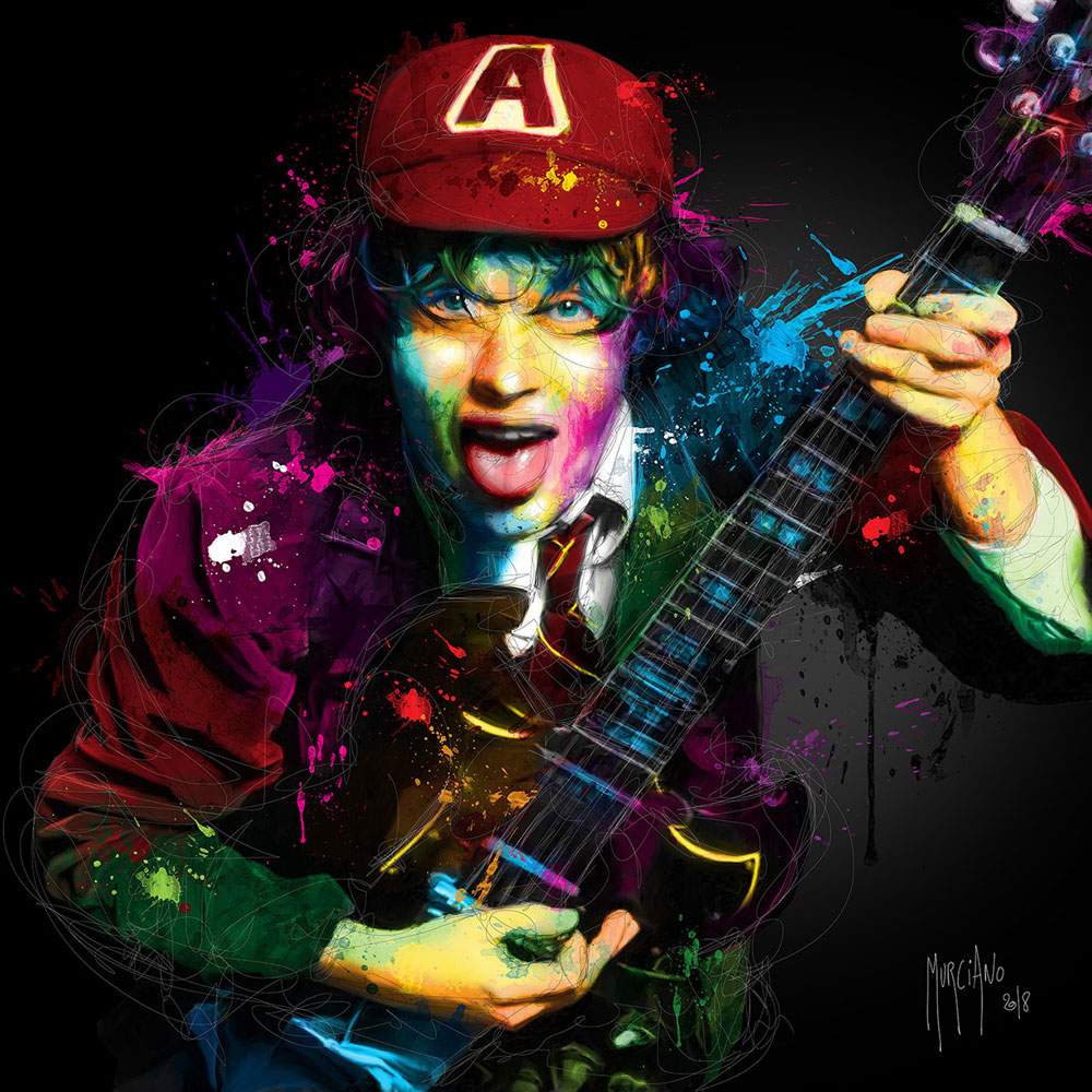 AC/DC 50th anniversary – Angus Young