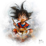 Love Ramen Son Goky Dragon Ball Z