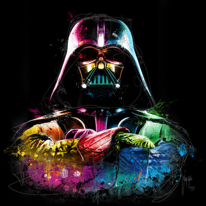 Dark Vador tableau peinture oeuvre