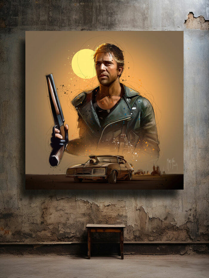 Mad Max tableau toile peinture