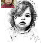 Portrait - Gribouillisme