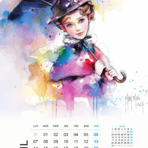 Calendrier artistique Patrice Murciano les contes de fées