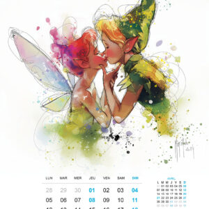 Calendrier artistique Patrice Murciano les contes de fées