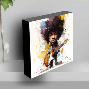 Baby Hendrix création tableau peinture artistique