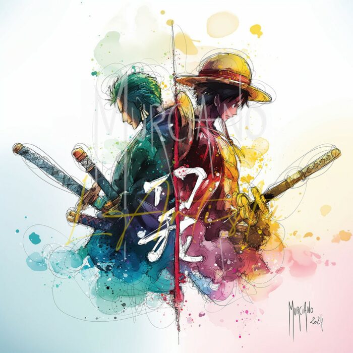Luffy and Zoro