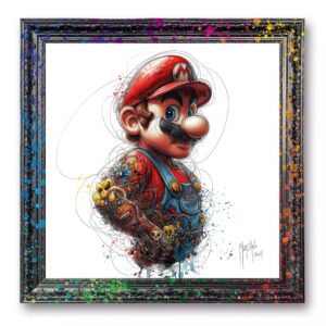 Mario tattoo baroque