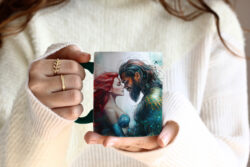 Art Cup Ariel love Aquaman